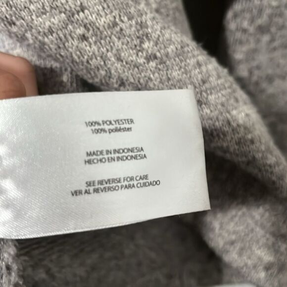 WOOLRICH Men's Grey Fleece 1/2 Zip Pullover Sweater, Size L - Picture 6 of 10